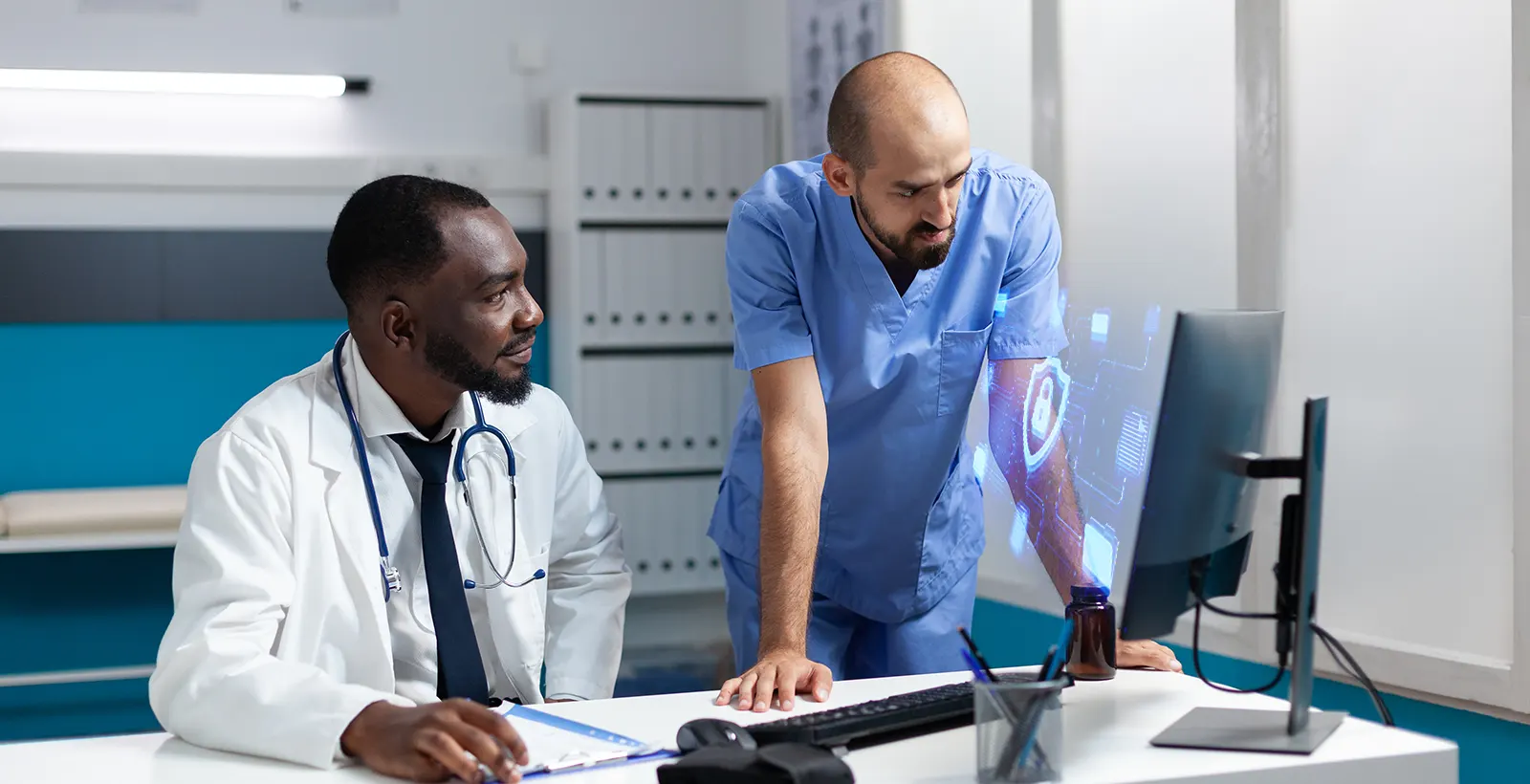 Healthcare faces rising cyber threats like ransomware, phishing, and server breaches—highlighting the urgent need for robust cybersecurity measures.